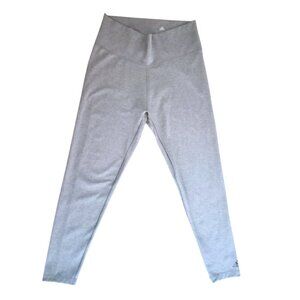Adidas Women’s High-Rise Gray Leggings – Size L
